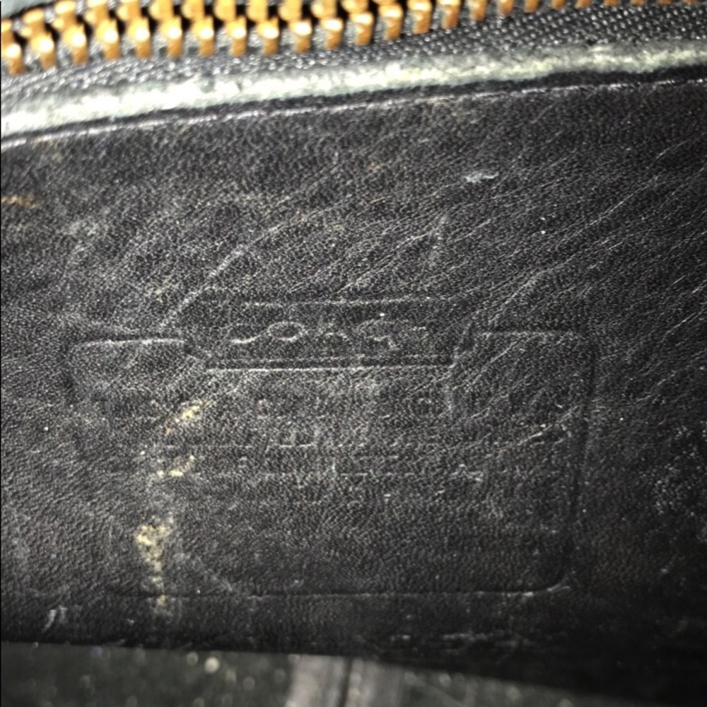 Vintage Coach saddle bag cross body AUTHENTIC - Picture 3 of 6